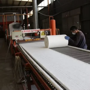 Ceramic Fiber Roll Felt Thermal Insulation Ceramic Fiber Board Tank Ceramic Fiber Fireproof Insulating Material