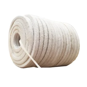 Ceramic Fiber Rope 3mm Strip Ceramic Fiber Round Rope Refractory Ceramic Fiber Rope