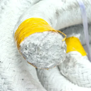 Ceramic Fiber Rope 3mm to 50mm Dia 1260°C High Temp Sealing for Furnace and Kiln Doors