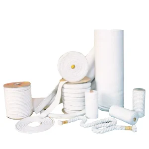 Ceramic Fiber Rope High Temperature Resistant Industrial Braided Heat Insulation Fireproof Furnace Kiln Insulating Durable Use