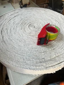 Ceramic Fiber Sleeve High Temperature Resistance Fire Resistance Heat Resistance Heat Insulation for Cable Pipe