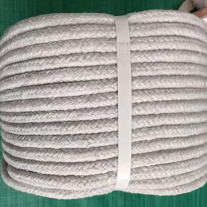 Ceramic Fiber Square Round Twisted Rope Thermal Insulation Ceramic Fiber Sealing