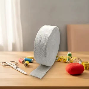 Ceramic Fiber Tape High Temperature Resistant 600C Aluminum Silicate Refractory Strip Industrial Ceramic Fiber Cloth