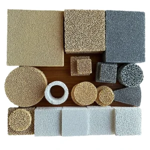 Ceramic Foam Filter Sic & Porous Ceramic Foam Filter Alumina Ceramic Foam