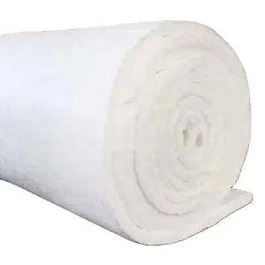 Ceramic Wool Blankets 25mm 50mm Thickness Refractory Ceramic Wool for Forge Kiln & Boiler Lining