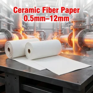 Ceramic Wool Paper 1260C 96kg Density for Glass Furnace Expansion Joint Filler Engineering Solution Bulk Supply