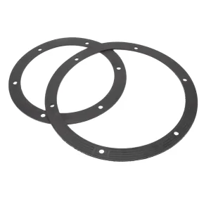 Chemical Pipeline Flange Sealing Gasket Hole Rubber Flat Gasket High Quality Long Working Life Cutting Customized Irregular