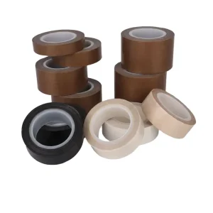 Chemical Resistance PTFE Coated Fiberglass Fabric Adhesive Tape for Industrial Sealing Welding -140 260 Temperature Range