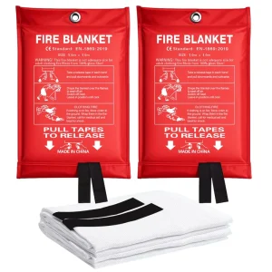 Chemical Resistant Fiberglass Cloth Emergency Fire Blanket