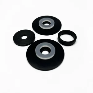 China Factory White Sealing Ring Plastic PE Rubber Flat PTFE Flange Gasket
