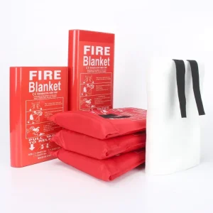 China Manufacturer 550℃ Fiberglass Fire Protection Blanket Emergency Fire Blanket Bulk Supply