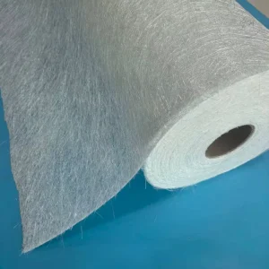Chinese Factory CE Certified E Glass Fiberglass Chopped Strand Mat Roll for Construction Application High Strength Tensile White