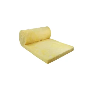 Chinese Factory Fiberglass Acoustic Insulation Thermal Insulation Fireproof Blanket Roll 75mm Thickness