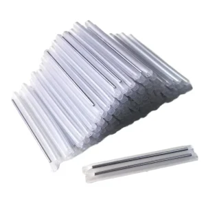 Clear PE Heat Shrinkable Tube 2.6mm Dia Fiber Optical Cable Fusion Splice Protection Sleeve for FTTH Use