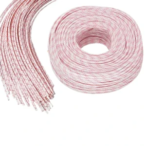 Coated Fiberglass Insulation Sleeving 2715 PVC Silicone Fiber Glass Insulating Sleeves