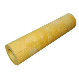 Commercial and Industrial Thermal Insulation Pipe Fire Resistant Glasswool Pipe with Glass Fiber Material
