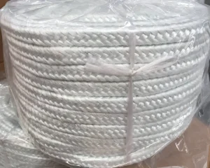 Compression PTFE Impregnated Fiberglass Braided Packing with PTFE Dispersion Style