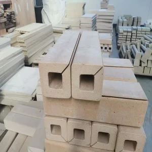 Cordierite Mullite Ceramic Structural Parts Ceramic Accessories Hollow Pillars for Ceramic Oven