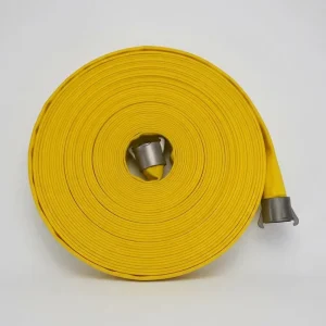 Cost Effective Durable Single Jacket TPU Fire Hose for Fire Stations Volunteer Brigades