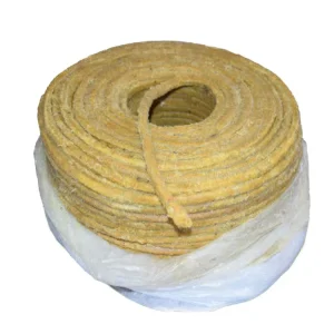 Cotton Fiber Packing Pump Seals With Grease Braided Gland Packing Compressed Sealing Rope