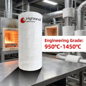 Custom 25mm 50mm Ceramic Fiber Blanket for Heat Treatment Furnace Refractory Insulation