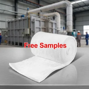 Custom 25mm 50mm Ceramic Fiber Blanket for Heat Treatment Furnace Refractory Insulation Solution Bulk Project Supply