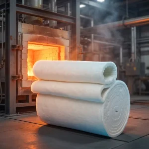 Custom 25mm 50mm Ceramic Fiber Blanket for Heat Treatment Furnace Refractory Insulation Solution Bulk Project Supply