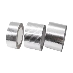 Custom Aluminum Foil Tape High Temperature Heavy Duty Adhesive HVAC Sealing Hot and Cold Air Duct Tape for Pipe Metal