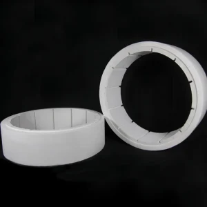 Custom Aluminum Silicate Ceramic Fiber Pipe Tube Sleeve Vacuum Formed Refractory Components for Industrial Furnace Systems