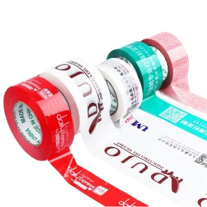 Custom BOPP Tape with Acrylic Adhesive Strong Adhesive Tape Roll for Carton Sealing 52mic Thickness
