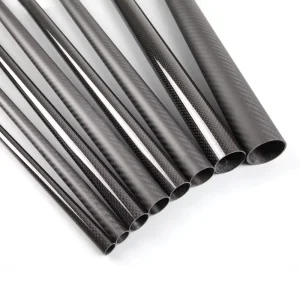 Custom Carbon Fiber Tube Wrapped Pultruded Carbon Fiber Pipe