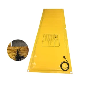 Custom Flexible Silicone Rubber Heating Pad Silicone Heating Blanket Silicone Heater Mat for Industrial Equipment