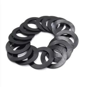 Custom Heat Resistant Flat Rubber Gaskets Sealing Materials with Cutting Processing Service