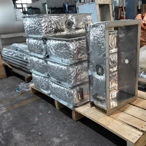 Custom High Performance Thermal Insulation Module Foil Encapsulated Ceramic Fiber Barrier for Lithium Battery Ovens