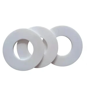 Custom PTFE Flat Gasket Ring Size Heat Resistant Chemical Resistant Sealing Gasket for Automotive Industrial Use