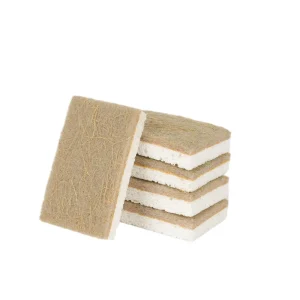 Custom Packaging Biodegradable Natural Coconut Fiber Kitchen Cleaning Sponge