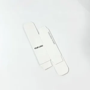 Custom Recycled Packaging Coating Glossy Lamination Cosmetic Paper Box 2ml 3ml 10ml Vial Glass Boxes with Plastic Tray