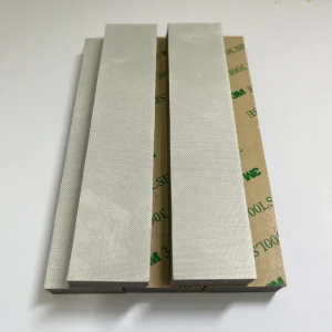 Custom Silicone Foam and PTFE Fabric Gasket Silicone Rubber Product