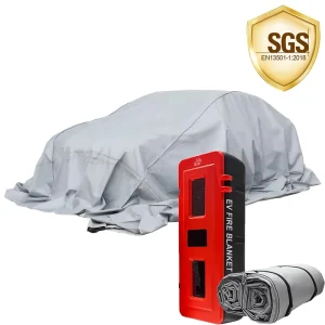 Custom Size 20ft X 30ft Heat Insulation Fiberglass Car Fire Blanket for Wildfire