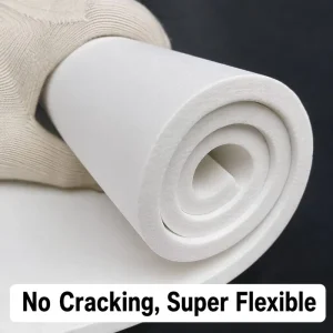 Custom Size Ceramic Fiber Paper Easy to Cut High Density Refractory Paper for High Temp Equipment