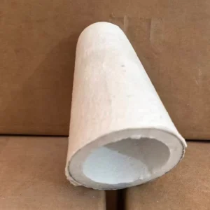 Custom Size Ceramic Fiber Plug Sleeve Alumina White Gate Sleeve Copper Plug for Aluminum Plant and Pipeline