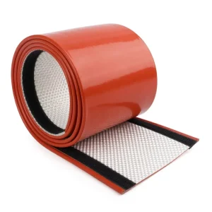 Custom Size Large Diameter 100mm ID Velcro Closure Fireproof Sleeve for Industrial Pipes