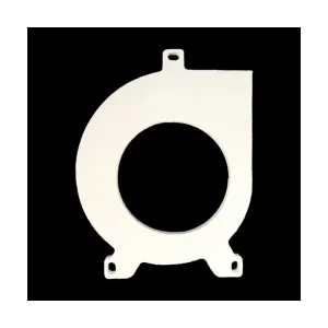 Custom Vacuum Formed High-Density PCW Shapes Polycrystalline Alumina Fiber Refractory Components for 1450-1600C Kilns