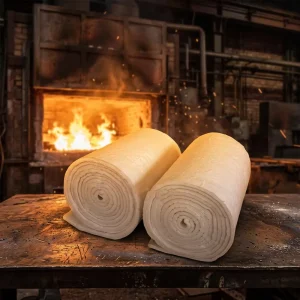 Customizable 1260 Grade Ceramic Fiber Insulation Blanket for Industrial Oven and Kiln Lining
