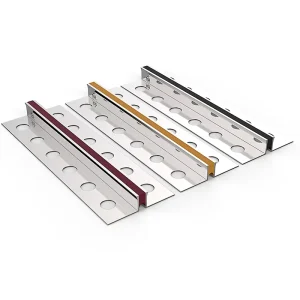 Customizable Decorative Aluminum Tile Transition Expansion Joint Cover Strip Movement Joints Factory
