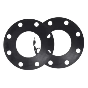 Customizable EPDM FKM Rubber Seal Flat Flange Gasket 1mm Thickness 30mm ID/OD Abrasive Medium Chemical Industrial