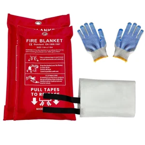 Customizable Emergency Fire Blankets CE Certified Fiberglass Firefighting Equipment for Home Safety Kitchen