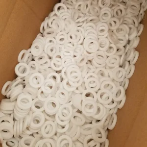 Customization Pure Ptfe Flange Gasket Valve Flexible PTFE Gasket for Sealing