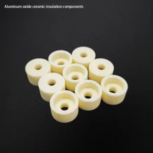 Customized 0.001mm Aluminum Oxide Ceramic Insulation Components High Oxide Wear Resistance Industrial Cutting Bending