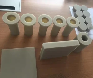 Customized 99% AIN Aluminum Nitride Plate Sheet Part Ceramic for Hot Press Industry